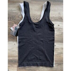 Yummie 2-Way Tank Top White and Black Size Small 2 Pack